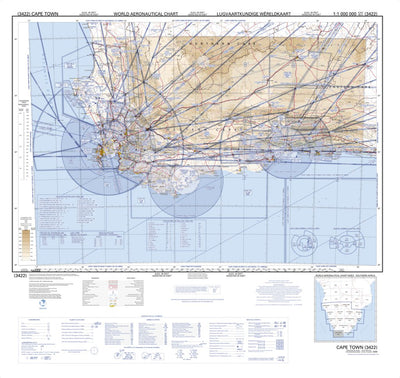 Chief Directorate: National Geo-spatial Information 3422 CAPE TOWN digital map