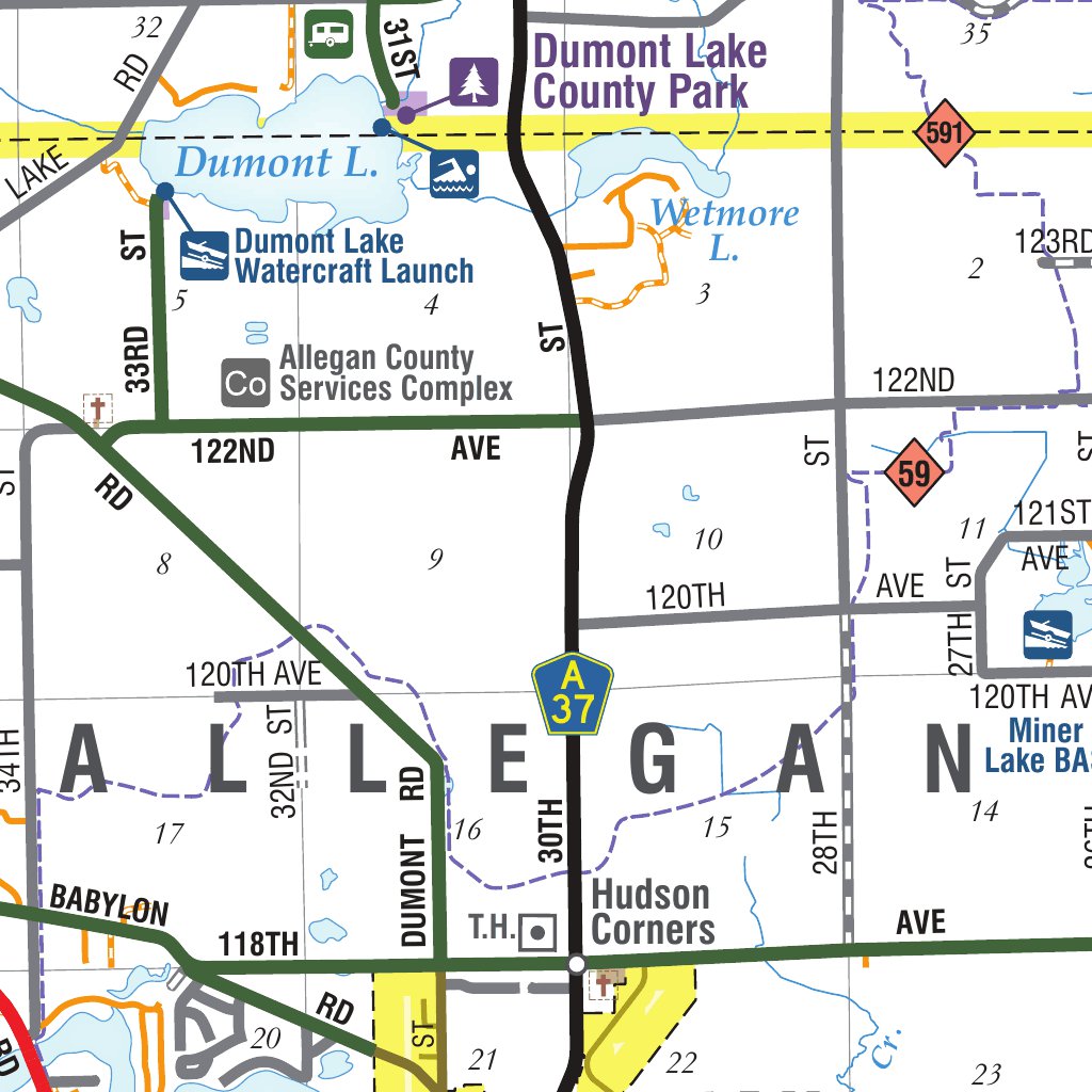 Allegan County 2014 2015 Official Road Map By Christopher J Bessert   Christopher J Bessert Allegan County 2014 2015 Official Road Map Digital Map 35490662416540 