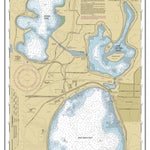 City Lake Maps and Charts Minneapolis Chain Of Lakes digital map