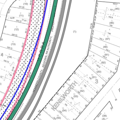 City Lake Maps and Charts SWLRT Property Ownership digital map