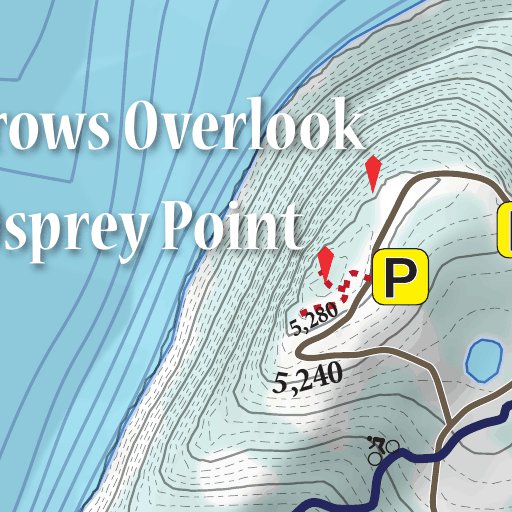 Ponderosa State Park Summer Trails Free Map by City of McCall
