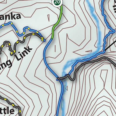 City of Prescott GIS Dept Spence Basin Trails City of Prescott GIS Dept digital map