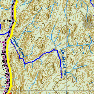 Coffs Trail Runners Inc Washpool World Heritage Trails 50km digital map