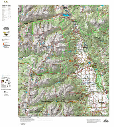 Colorado HuntData LLC CO_481_White_Tail_Deer_Habitat digital map