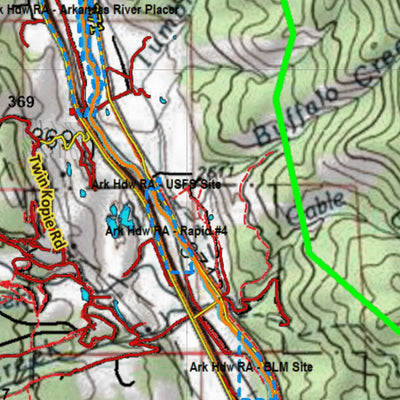 Colorado HuntData LLC CO_481_White_Tail_Deer_Habitat digital map