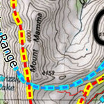 Colorado HuntData LLC CO Mountain Goat Unit G14 Topographical Map digital map