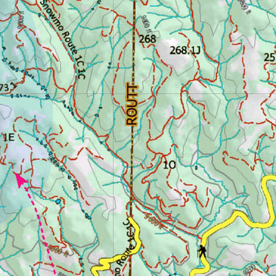 Co Unit 27 Elk Concentration Map by Colorado HuntData LLC | Avenza Maps