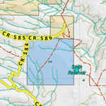 Colorado HuntData LLC Co Unit 861 Land Ownership Map digital map