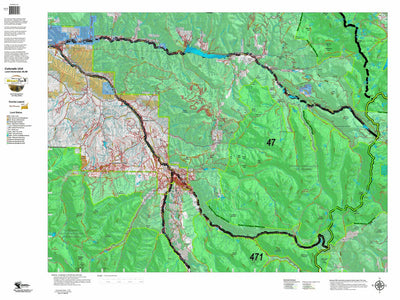 Colorado HuntData LLC Colorado_Unit_47_Landownership digital map