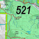 Colorado HuntData LLC Colorado_Unit_521_Landownership digital map