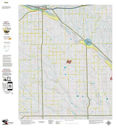 Colorado HuntData LLC Unit 112 Turkey Concentrations digital map