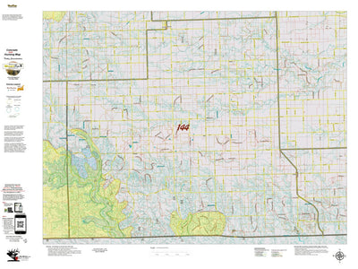 Colorado HuntData LLC Unit 144 Turkey Concentrations digital map