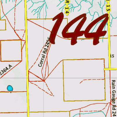 Colorado HuntData LLC Unit 144 Turkey Concentrations digital map