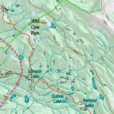 Colorado HuntData LLC Unit 24 Turkey Concentrations digital map