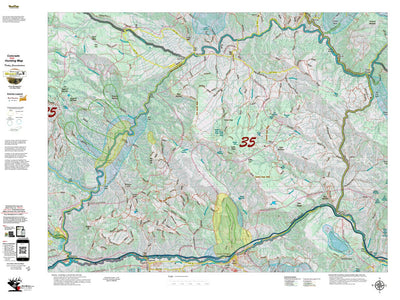 Colorado HuntData LLC Unit 35 Turkey Concentrations digital map