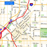 ColoradoBikeMaps.com Denver Metro Trail System 2016 digital map
