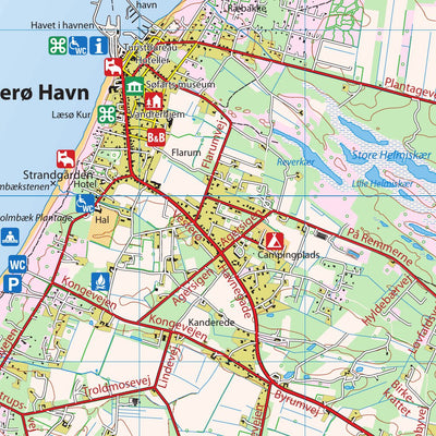 Lesso Denmark Zip Code Læsø naturkort Map by Compukort | Avenza Maps