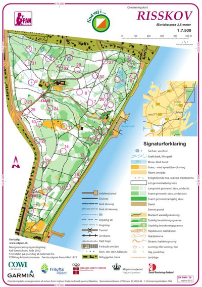 Compukort Risskov findveji 7500 digital map