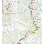 Continental Divide Trail Coalition CDT Map Set - Colorado 12-23 - Key Map bundle exclusive