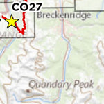 Continental Divide Trail Coalition CDT Map Set - Colorado 24-31 - Key Map bundle exclusive