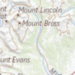 Continental Divide Trail Coalition CDT Map Set - Colorado 24-31 - Key Map bundle exclusive
