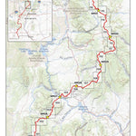 Continental Divide Trail Coalition CDT Map Set - New Mexico 25-31 - Key Map bundle exclusive