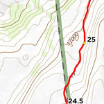 Continental Divide Trail Coalition CDT Map Set Version 2.1 - Map 121 - Colorado bundle exclusive