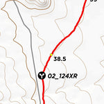 Continental Divide Trail Coalition CDT Map Set Version 3.0 - Map 007 - New Mexico bundle exclusive