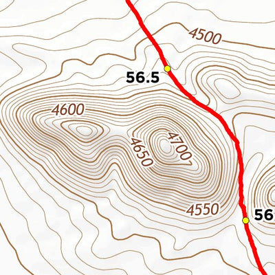Continental Divide Trail Coalition CDT Map Set Version 3.0 - Map 010 - New Mexico bundle exclusive