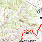Continental Divide Trail Coalition CDT Map Set Version 3.0 - Map 019 - New Mexico bundle exclusive