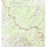 Continental Divide Trail Coalition CDT Map Set Version 3.0 - Map 021 - New Mexico bundle exclusive
