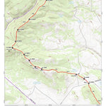 Continental Divide Trail Coalition CDT Map Set Version 3.0 - Map 051 - New Mexico bundle exclusive