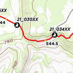 Continental Divide Trail Coalition CDT Map Set Version 3.0 - Map 083 - New Mexico bundle exclusive