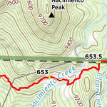 Continental Divide Trail Coalition CDT Map Set Version 3.0 - Map 100 - New Mexico bundle exclusive