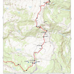 Continental Divide Trail Coalition CDT Map Set Version 3.0 - Map 108 - New Mexico bundle exclusive
