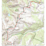 Continental Divide Trail Coalition CDT Map Set Version 3.0 - Map 124 - Colorado bundle exclusive