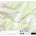 Continental Divide Trail Coalition CDT Map Set Version 3.0 - Map 133 - Colorado bundle exclusive