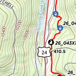 Continental Divide Trail Coalition CDT Map Set Version 3.0 - Map 171 - Colorado bundle exclusive