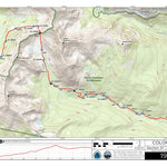 Continental Divide Trail Coalition CDT Map Set Version 3.0 - Map 196 - Colorado bundle exclusive