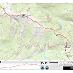 Continental Divide Trail Coalition CDT Map Set Version 3.0 - Map 218 - Wyoming bundle exclusive