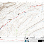 Continental Divide Trail Coalition CDT Map Set Version 3.0 - Map 227 - Wyoming bundle exclusive