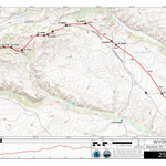 Continental Divide Trail Coalition CDT Map Set Version 3.0 - Map 250 - Wyoming bundle exclusive