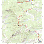 Continental Divide Trail Coalition CDT Map Set Version 3.0 - Map 272 - Wyoming bundle exclusive