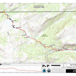 Continental Divide Trail Coalition CDT Map Set Version 3.0 - Map 282 - Wyoming bundle exclusive