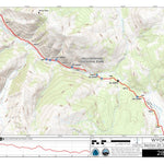 Continental Divide Trail Coalition CDT Map Set Version 3.0 - Map 283 - Wyoming bundle exclusive