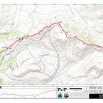 Continental Divide Trail Coalition CDT Map Set Version 3.0 - Map 323 - Montana-Idaho bundle exclusive