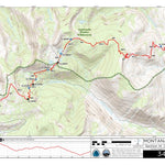 Continental Divide Trail Coalition CDT Map Set Version 3.0 - Map 343 - Montana-Idaho bundle exclusive