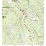 Continental Divide Trail Coalition CDT Map Set Version 3.0 - Map 349 - Montana-Idaho bundle exclusive