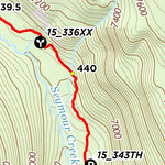 Continental Divide Trail Coalition CDT Map Set Version 3.0 - Map 349 - Montana-Idaho bundle exclusive