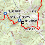 Continental Divide Trail Coalition CDT Map Set Version 3.0 - Map 360 - Montana-Idaho bundle exclusive